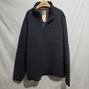 NWT - Relwen Men's Windzip Popover - BlueGray - Sz 2X*